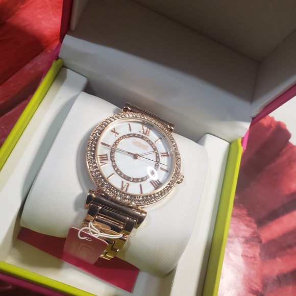 Catherine Malandrino watch with book & box
